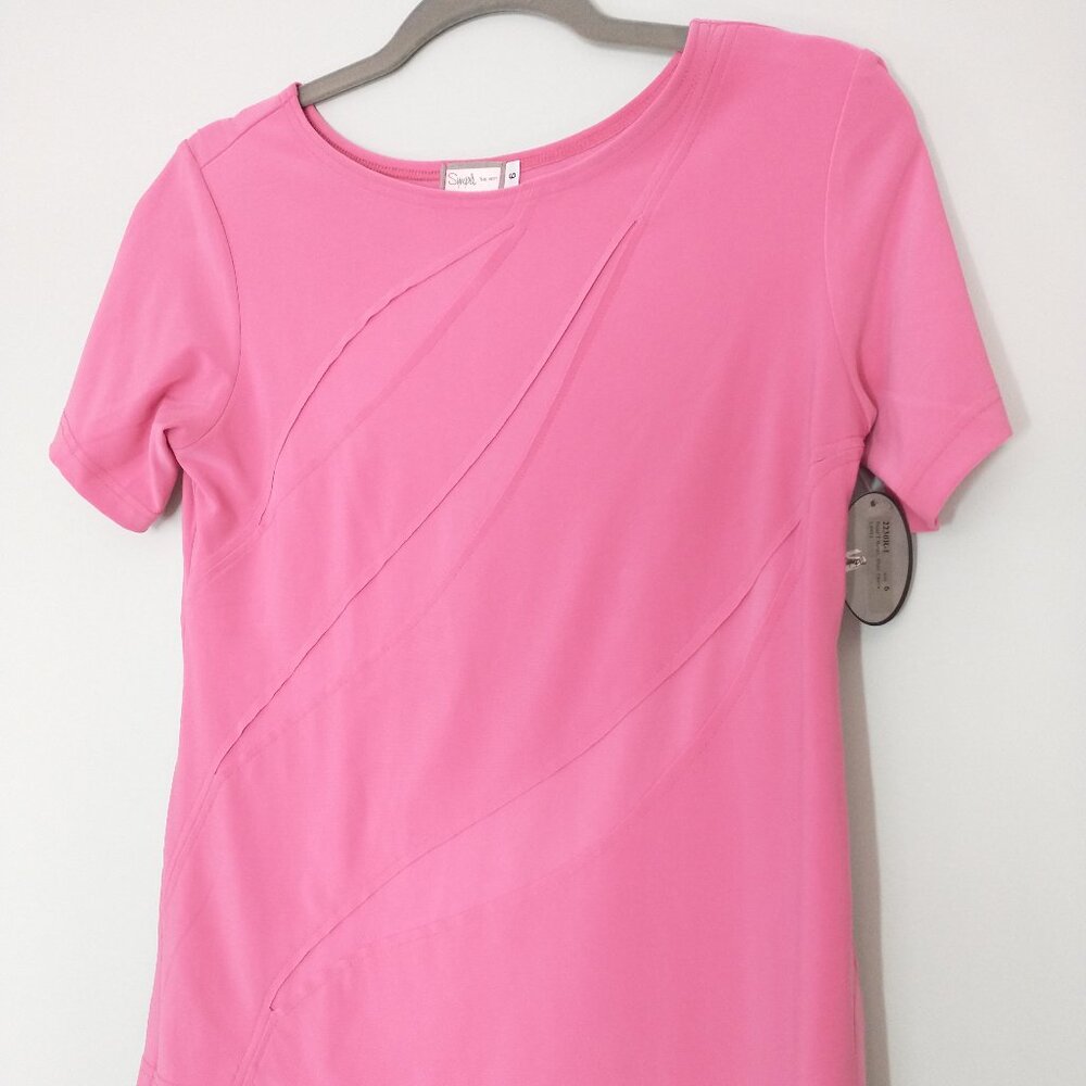 NWT Simpli Short-Sleeve Blouse